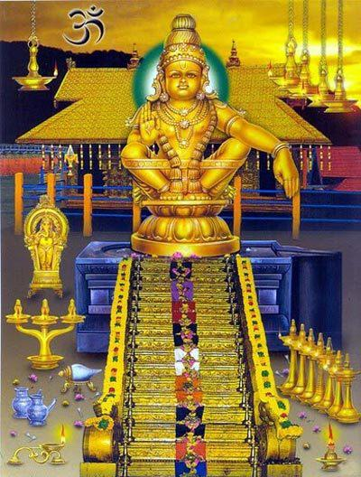 18 weapons with which Lord Ayyappa destroyed the evil denotes the 18 steps. Others are of the belief that the first five steps denotes the indriyas (eyes, ears, nose, tongue and skin). The next eight steps signifies the ragas (tatwa, kama, krodha, moha, lobha, madha, matsraya, and ahamkara. 